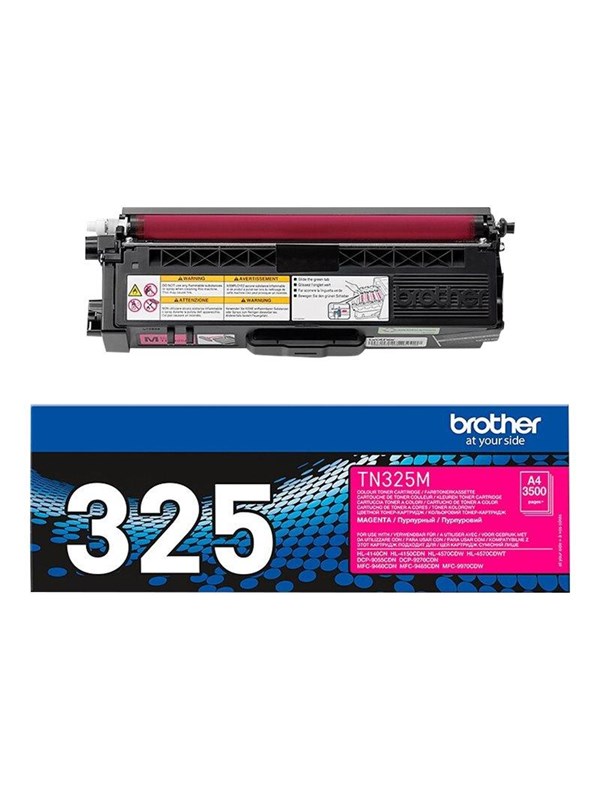 Brother Tn325m  Tn 325m Magenta Toner - Lasertoner Magenta