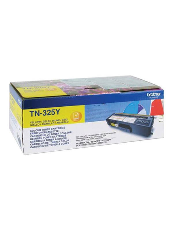 Brother Tn325y  Tn 325y Yellow Toner - Lasertoner Gul