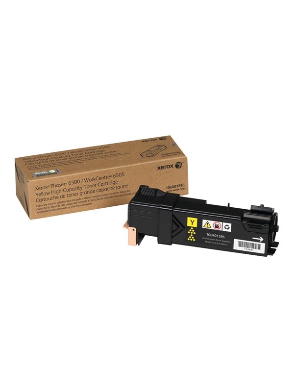 Xerox 106r01596 Toner Yellow - Lasertoner Gul