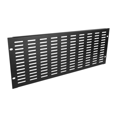 19 Ventilationspanel Med Kant Og Vandrette Riller Stål 4 Unit