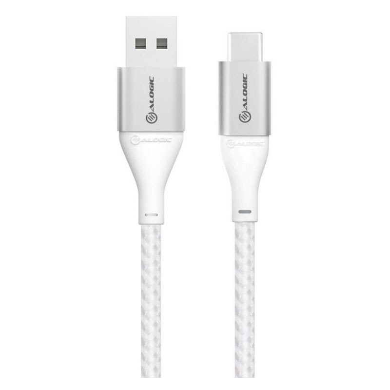 Alogic Ultra Usb-a Til Usb-c 3m Kabel Sølv